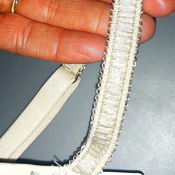 NWT☆RENE ROFE 34C Lacey Balconette Push-up Bra☆Beautiful - Picture 9 of 16